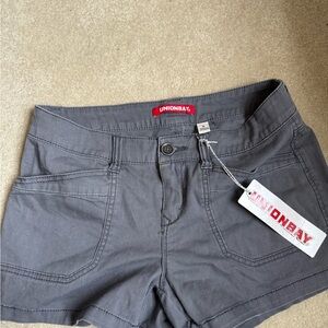 UNIONBAY Women's Charcoal Shorts